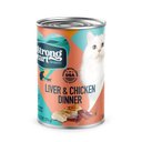 A Strong Heart Liver & Chicken Dinner Pate Wet Cat Food, 13.2-oz can, case of 12