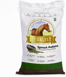Medalist Sprout Pellets Complete Horse Feed, 50-lb bag