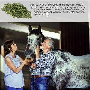 Medalist Sprout Pellets Complete Horse Feed, 50-lb bag