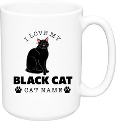 Pavilion Love My Black Cat Coffee Mug, 15-oz, Multicolor