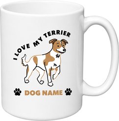 Pavilion I Love My Terrier Coffee Mug, 15-oz, Multicolor