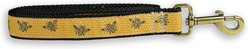 Belted Cow Company Honey Bees Ribbon Dog Leash, 6-ft long, 1-in wide slide 1 of 4