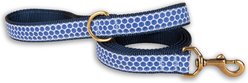 Belted Cow Company Blueberries Ribbon Dog Leash, 6-ft long, 1-in wide