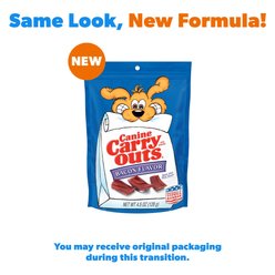 Canine Carry Outs Bacon Flavor Dog Treats, 4.5-oz bag slide 2 of 8