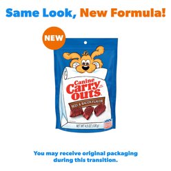 Canine Carry Outs Beef & Bacon Flavor Dog Treats, 4.5-oz bag slide 2 of 8