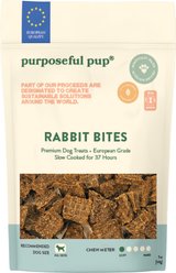 Purposeful Pup Grain-Free Rabbit Bites Soft & Chewy Dog Treats, 5-oz bag