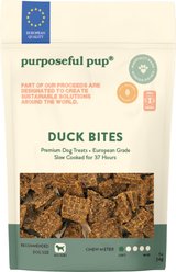 Purposeful Pup Grain-Free Duck Bites Soft & Chewy Dog Treats, 5-oz bag