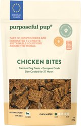 Purposeful Pup Grain-Free Chicken Bites Soft & Chewy Dog Treats, 5-oz bag