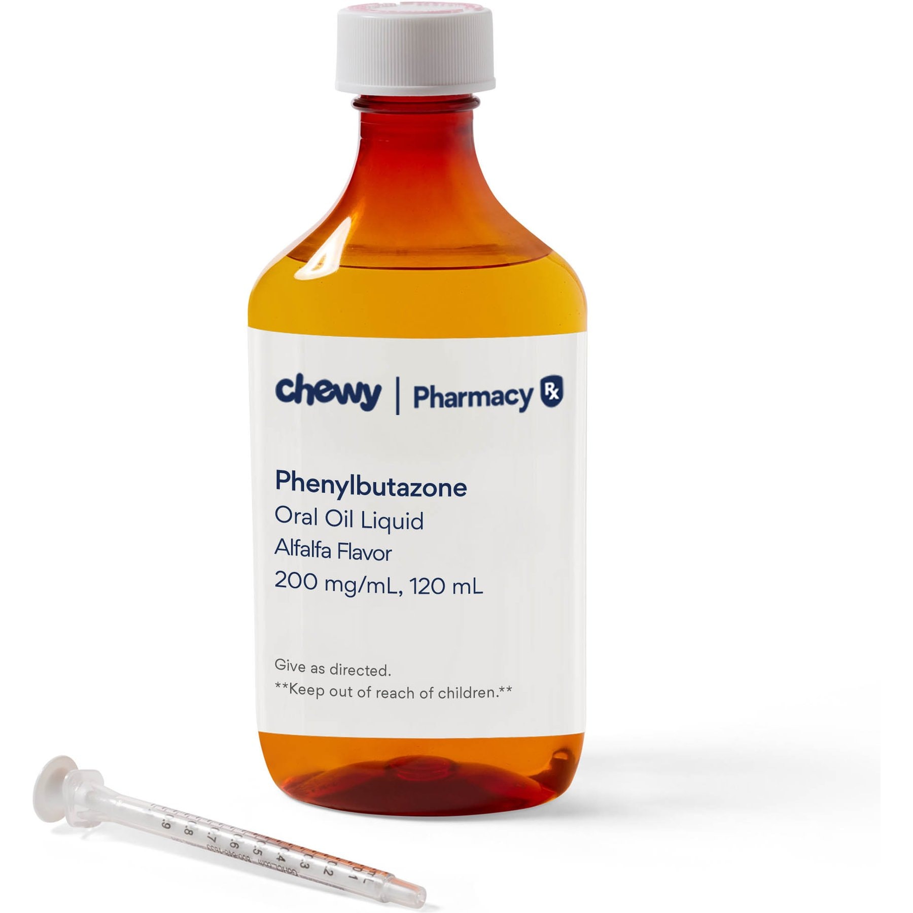 Phenylbutazone Compounded Alfalfa Oral Oil Suspension, 200mg/mL, 120mL for Veterinary use