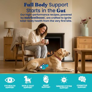 Solid Gold NutrientBoost Chicken & Sweet Potato Weight Control Gut Health Grain-Free Dry Dog Food for Medium & Large Dogs, 22-lb bag