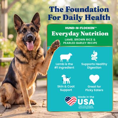 Show full view: Solid Gold NutrientBoost Lamb, Brown Rice & Pearled Barley Gut Health Whole Grain Dry Dog Food for Medium & Large Dogs, 22-lb bag slide 3 of 11