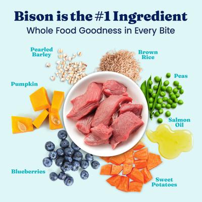 Show full view: Solid Gold NutrientBoost Bison & Brown Rice Large Breed Gut Health Whole Grain Dry Dog Food, 22-lb bag slide 4 of 11