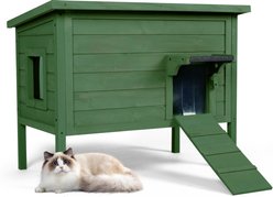 IVY&LANE 27.1-in Outdoor Cat House, Forest