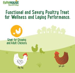 Manna Pro Farmhouse Favorites Golden Egg High-Protein Chicken Treats, 2-lb bag slide 2 of 8