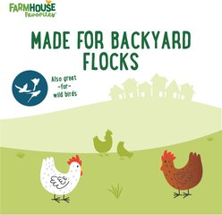 Manna Pro Farmhouse Favorites Feather Flair High-Protein Chicken Treats, 2-lb bag slide 2 of 7