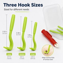 NonoPets Tick Removal Dog & Cat Grooming Kit, 7 count slide 2 of 9