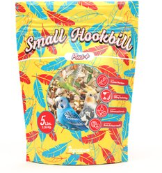 Mycelium Feeds Plus Feed Seed Blends Hookbill & Parrotlets Food, 5-lb bag