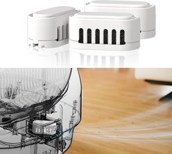 Ellenpent Compatible with ICB019 & ICB020 Automatic Cat Litter Box Deodorizer, White, 3 count slide 2 of 3