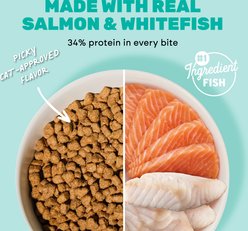 I and Love and You Naked Essentials Hairball Support Salmon + Whitefish Dry Cat Food, 3.4-lb bag slide 2 of 8