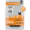 I and Love and You Naked Essentials Chicken & Duck Recipe Dry Cat Food, 11-lb bag