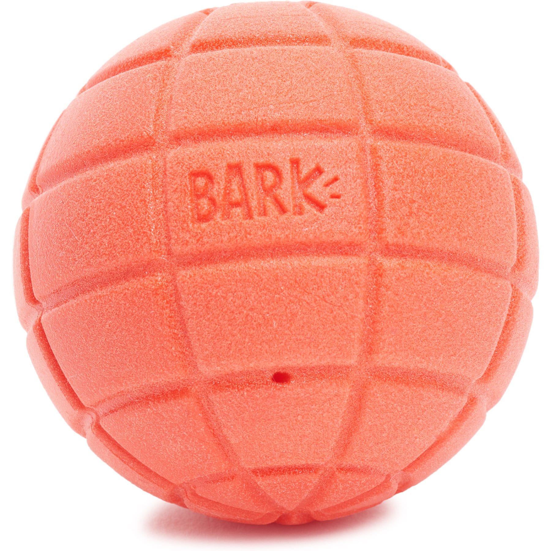 BARK Snacks + Jacks Ball Bouncy Balls Dog Toy, Red