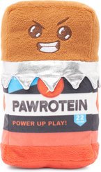 BARK Pawrotein Bar Squeaky Plush Dog Toy, Multicolor