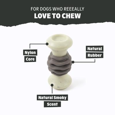 Show full view: BARK Mushroom Branch Tough Chew Dog Toy, Multicolor slide 4 of 7
