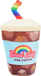 BARK Good Judy Coffee Squeaky Plush Dog Toy, Multicolor