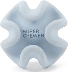 BARK Coral Ruff Tough Chew Dog Toy, Blue