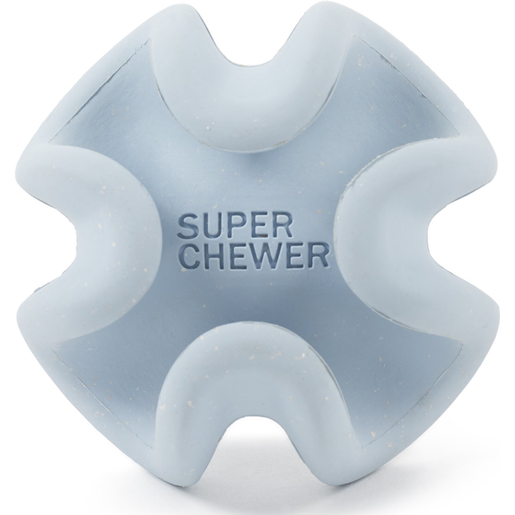 BARK Coral Ruff Tough Chew Dog Toy, Blue