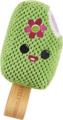 BARK Consuela Pop Squeaky Plush Dog Toy, Green