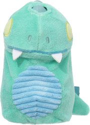 BARK Chomposaurus Squeaky Chew Dog Toy, Multicolor