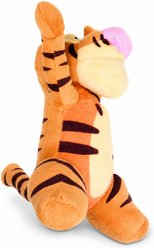 Buckle-Down Disney Winnie the Pooh Tiggers Arms Up Sitting Squeaky Plush Dog Toy, Orange slide 2 of 6