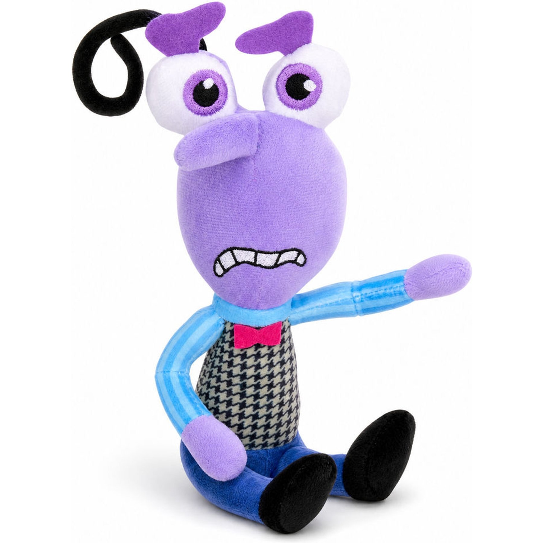 Buckle-Down Disney Pixar Inside Out Fear Full Body Pose Squeaky Plush Dog Toy