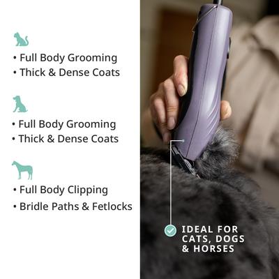 Show full view: Wahl KM10+ Cat, Dog & Horse Grooming Clipper, Purple slide 4 of 11