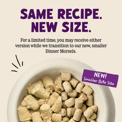 Show full view: Stella & Chewy's Chick Chick Chicken Dinner Morsels Freeze-Dried Raw Cat Food, 18-oz bag slide 3 of 12