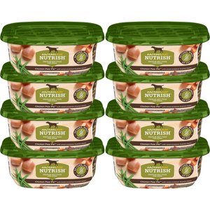 Rachael Ray Nutrish Chicken Paw Pie with Sweet Potatoes & Green Beans Wet Dog Food, 8-oz tub, case of 8
