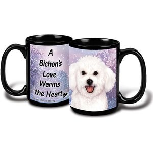 Pet Gifts USA Bichon Frise Winter Coffee Mug, 15-oz