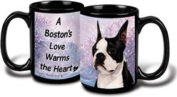 Pet Gifts USA Boston Terrier Winter Coffee Mug, 15-oz