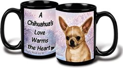 Pet Gifts USA Chihuahua Shorthair Fawn Winter Coffee Mug, 15-oz