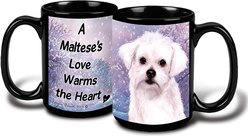 Pet Gifts USA Maltese Winter Coffee Mug, 15-oz