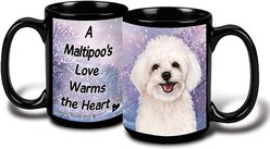 Pet Gifts USA Maltipoo Winter Coffee Mug, 15-oz