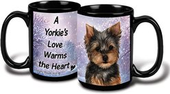 Pet Gifts USA Yorkie Winter Coffee Mug, 15-oz