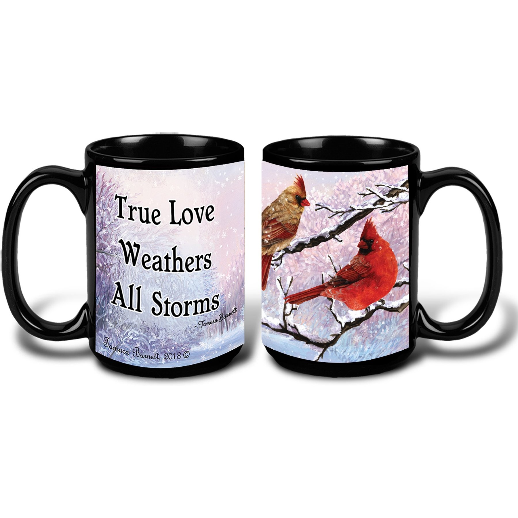 Pet Gifts USA Cardinal, Northern Winter Coffee Mug, 15-oz