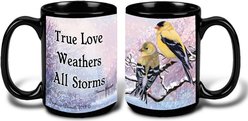 Pet Gifts USA Goldfinch, American Winter Coffee Mug, 15-oz