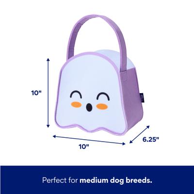 Show full view: Frisco Halloween Ghost Boo Bag Variety Pack Dog Toy, Medium, 7 count slide 2 of 9