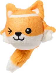 Frisco Fox Fetch Squeaky Tennis Ball Dog Toy, Medium