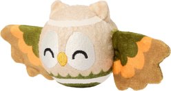 Frisco Owl Fetch Squeaky Tennis Ball Dog Toy, Medium