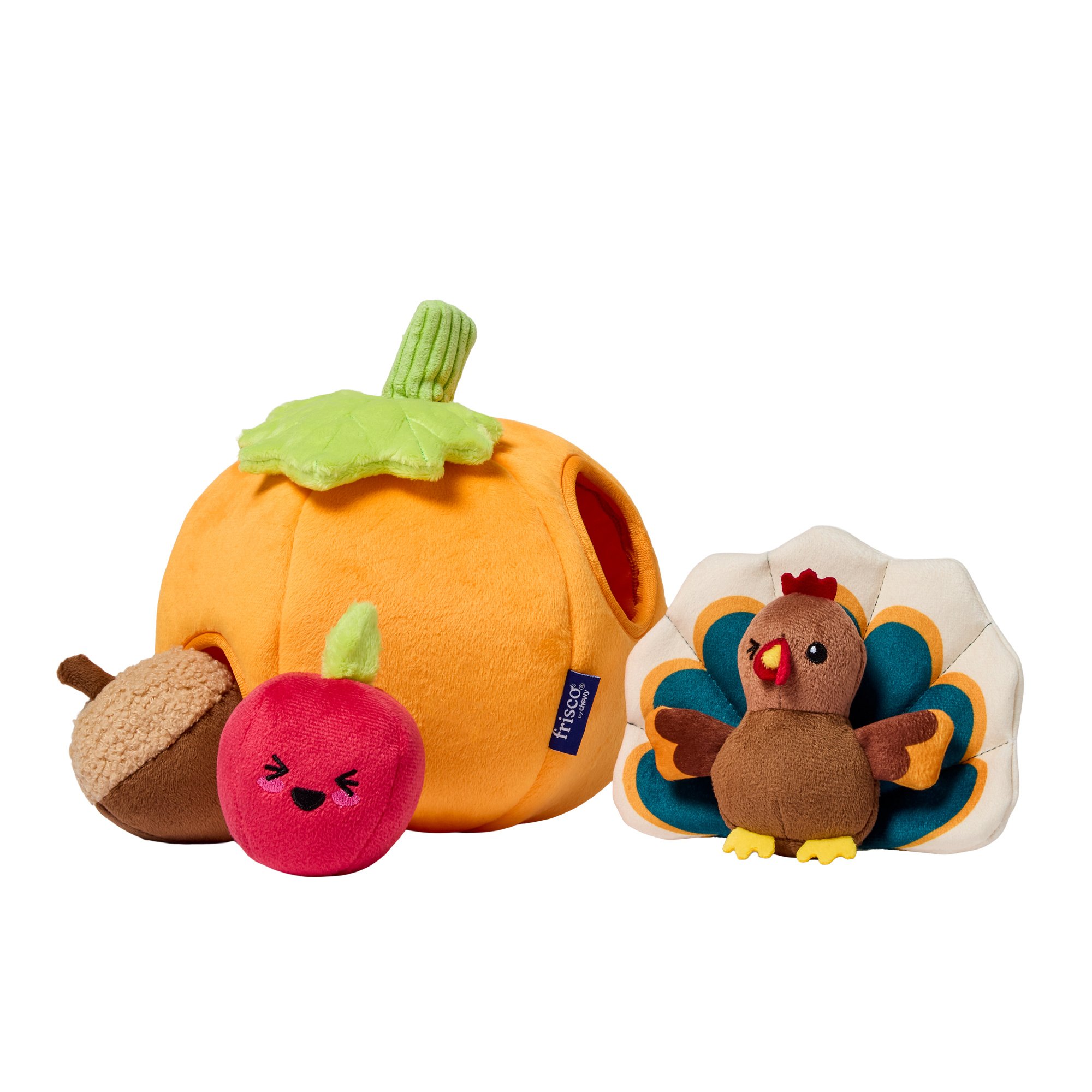 Product Reviews for FRISCO Pumpkin Hide & Seek Puzzle Plush