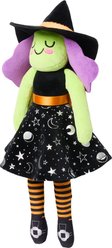 Frisco Halloween Mystical Witch Jumbo Plush Kicker Cat Toy with Silvervine & Catnip